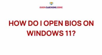 Unveiling the Hidden Secrets of Windows 11 BIOS