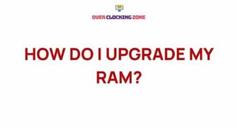Unleash Your Computer’s Potential: A Guide to Upgrading RAM