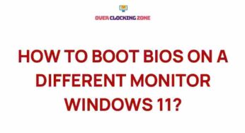 Uncover the Secrets of BIOS Booting on Multiple Monitors in Windows 11