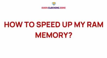 Unleash the Power of Your RAM: Tips and Techniques for Optimal Performance
